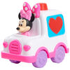Disney Junior Mickey Mouse Funhouse 5 Piece Vehicle Set, Mickey Mouse, Minnie Mouse, Donald Duck, Goofy, and Pluto