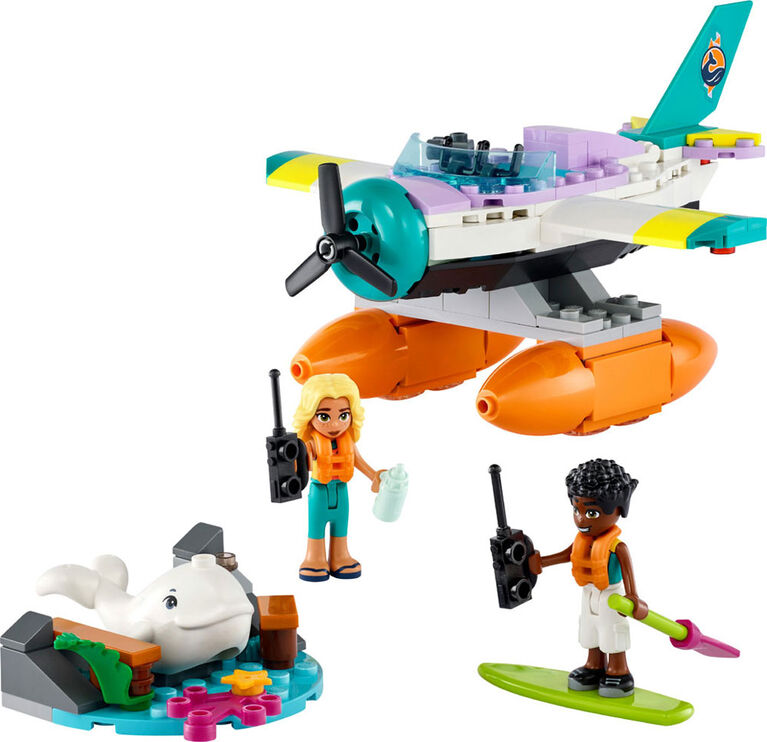 LEGO Friends Sea Rescue Plane 41752 Building Toy Set (203 Pieces)