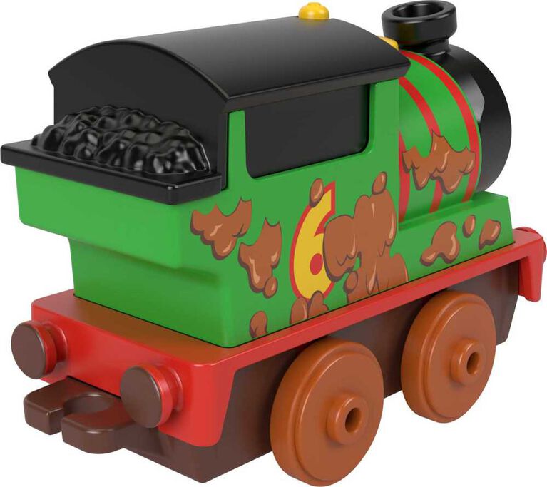 Thomas & Friends Mud Run Percy Push-Along Engine