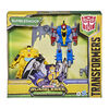 Transformers Bumblebee Cyberverse Adventures Spielzeug Dino Combiners Bumbleswoop 2er-Pack Figuren, ab 6 Jahren, 11 cm groß