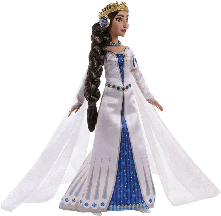 Disney - Wish - Poupée articulée et accessoires - Reine Amaya de Rosas