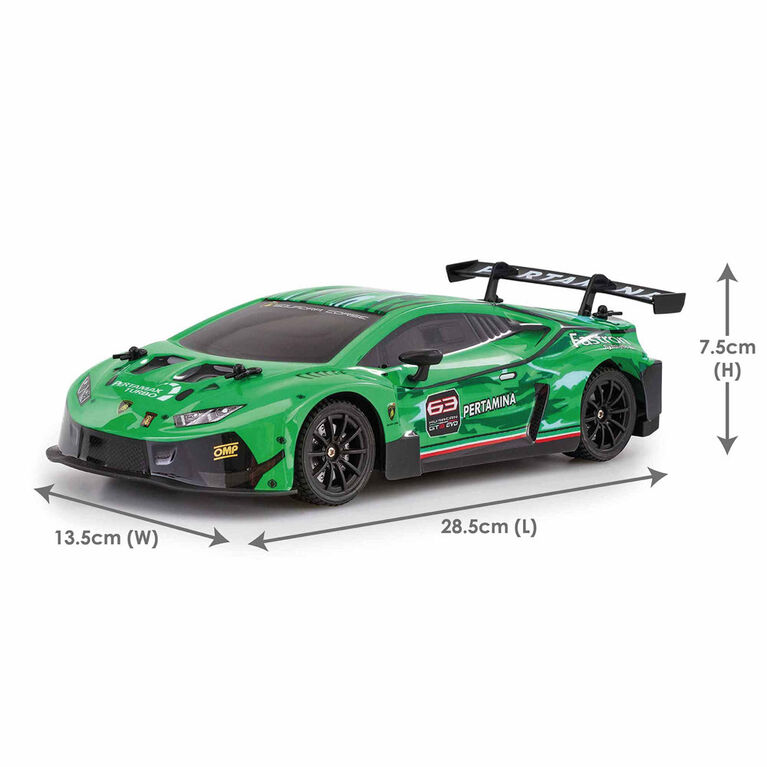 Mini Voiture télécommandée 1/24 Lamborghini Huracan GT3