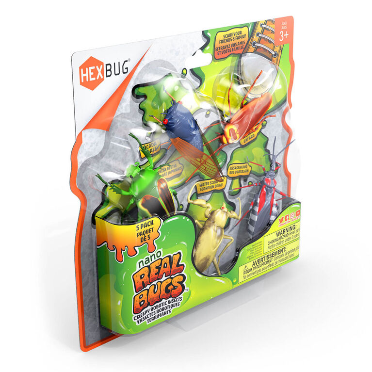 Hexbug Real Bugs Nano 5-Pack