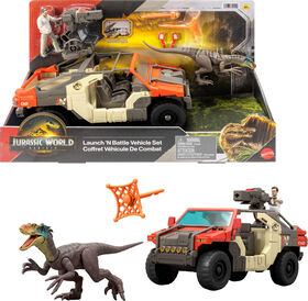Jurassic World: Renaissance-Coffret Véhicule Combat