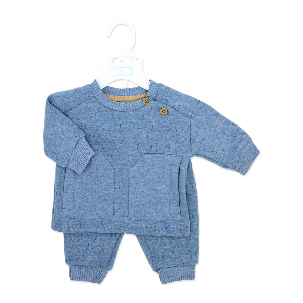 Baby Mode 2 Piece Quilted Jogger Set