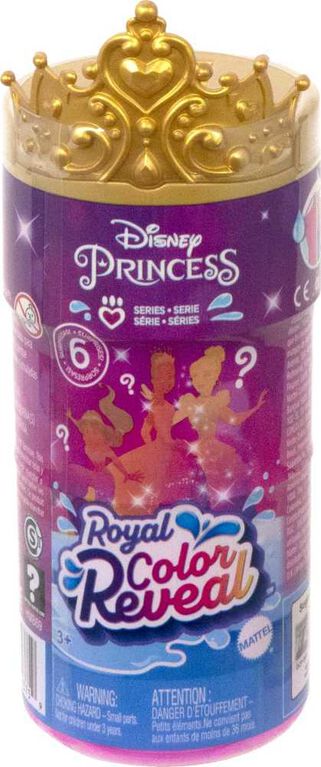 Princesses Disney Poupée Mystère Royauté Color Reveal, 6 Surprises à  découvrir Dont Personnage ami et 4 Accessoires, à Collectionner, Jouet  Enfant, Dès 3 Ans, HMB69 : : Jeux et Jouets