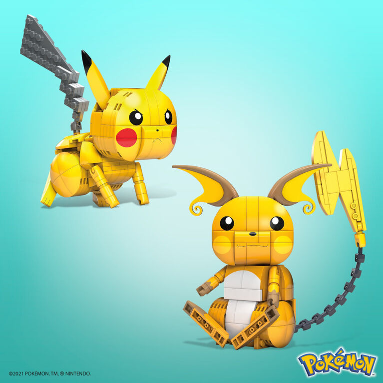 Mega Construx Pokémon Build and Show Pikachu Evolution Trio | Toys R Us  Canada