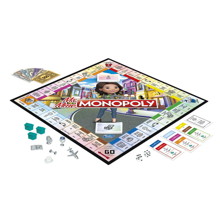 Ms. Monopoly Board Game