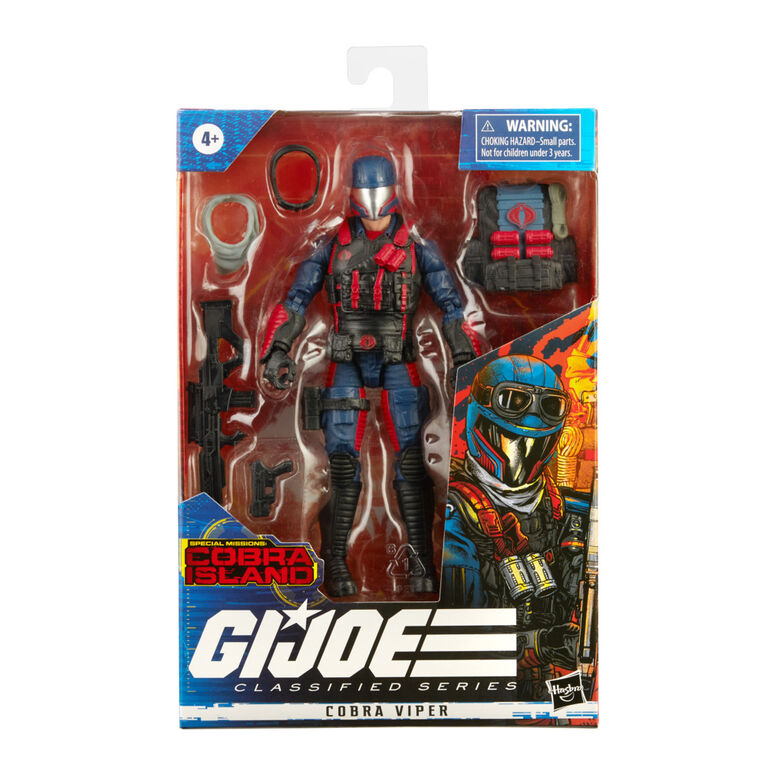 G.I. Joe Classified Series Special Missions: Cobra Island, figurine Cobra Viper - Notre exclusivité