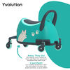 Yvolution Glider Luna Go Ride-On - Teal