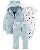 Carter's 3-Piece Set - Blue, 9 Months