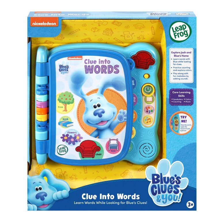 LeapFrog Blue's Clues & You! Clue Into Words - Édition anglaise - TRU Exclusive