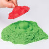 Kinetic Sand, Sandbox Playset with 1lb of Green Kinetic Sand