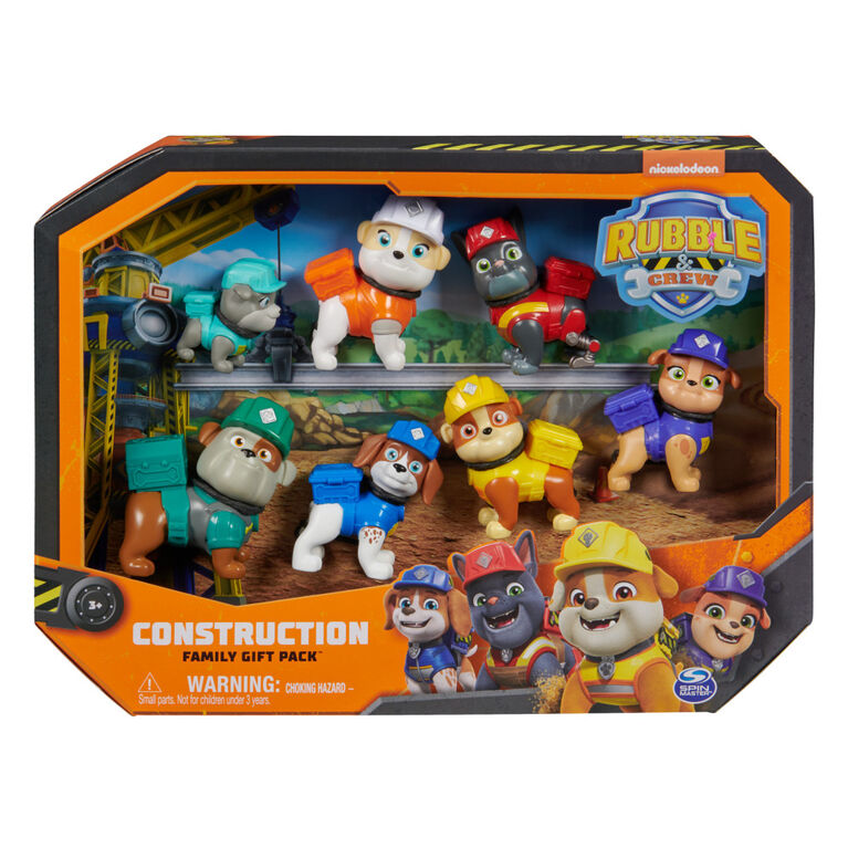 Rubble & Crew, Toy Figures Gift Pack, with 7 Collectible Action Figures