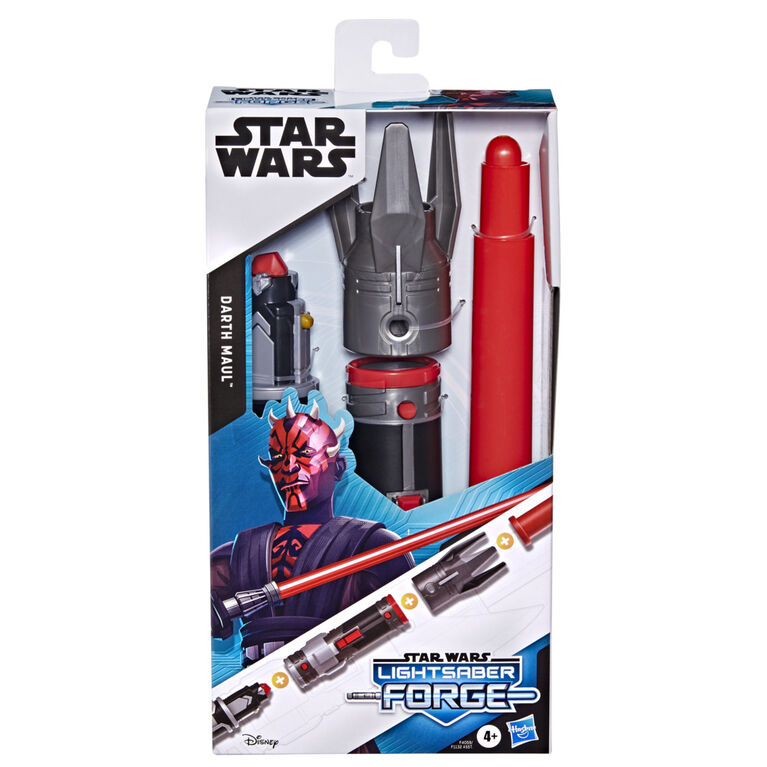 Star Wars Lightsaber Forge, Sabre laser de Darth Maul à lame rouge extensible