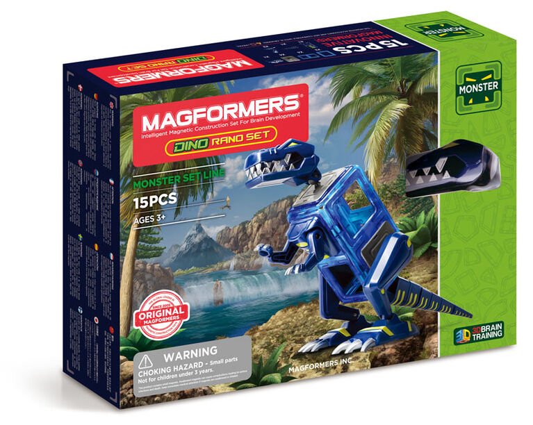 Magformers Monster Rano Set - Édition anglaise