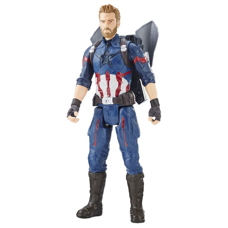 Marvel Infinity War - Titan Hero Power FX - Captain America - Édition anglaise.