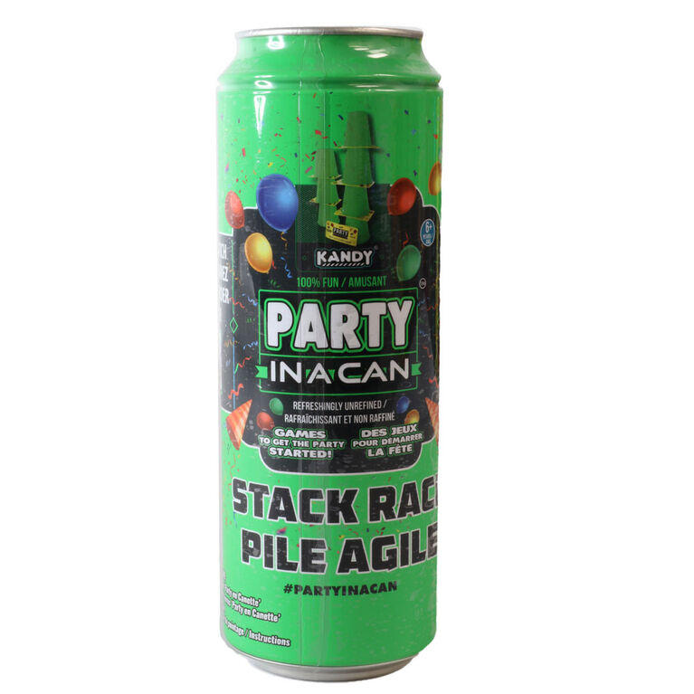 Party in a Can - Stack Race Game