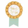 Foil "Mom to Be" Baby Shower Badge - English Edition