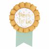 Foil "Mom to Be" Baby Shower Badge - English Edition