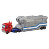 Transformers Cyberverse Warrior Class Optimus Prime Battle Base Trailer - R Exclusive