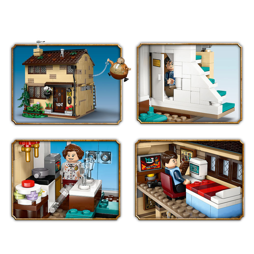 LEGO Harry Potter Privet Drive: Aunt Marge's Visit Kids Toy for Boys & Girls, Ages 8+ - 76451