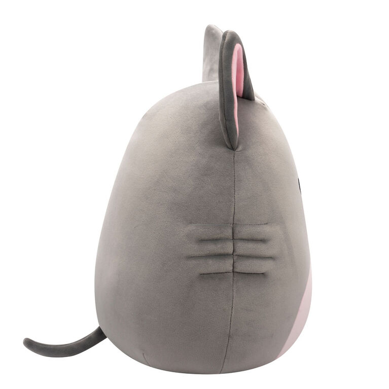 Squishmallows 12" Plush - Aphrodite the Grey Hairless Dog with Pink Belly