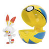 Pokémon Clip 'N' Go - Scorbunny and Quick Ball