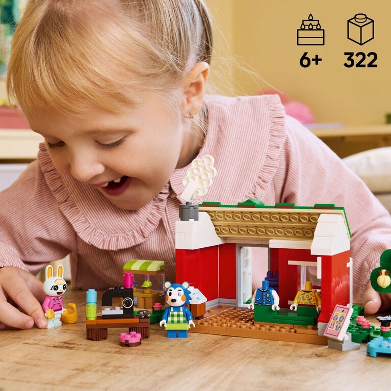 LEGO Animal Crossing La boutique de vêtements des soeurs Doigts de Fée Ensemble de jeu 77055
