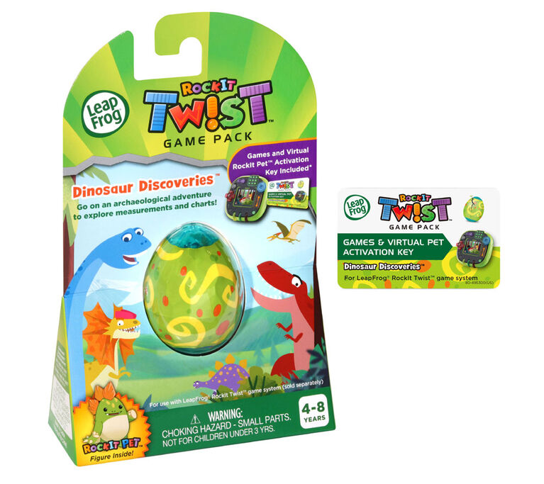 LeapFrog RockIt Twist Game Pack Dinosaur Discoveries - English Edition
