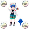 Na! Na! Na! Surprise Teens Fashion Doll - Quinn Nash, 11" Soft Fabric Boy Doll, Shark Inspired