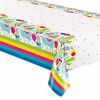 Llama Bday Nappe en Plastique 54" x 84"