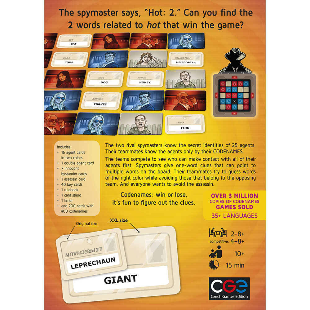 Czech Games Edition Codenames XXL - English Edition