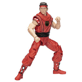 Power Rangers Lightning Collection Mighty Morphin X Cobra Kai Miguel Diaz Red Eagle Ranger 6-Inch Action Figure - R Exclusive