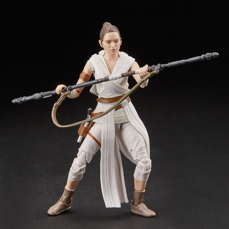 Star Wars The Black Series Rey and D-O 6-inch Scale Star Wars: The Rise of Skywalker Collectible Action Figures