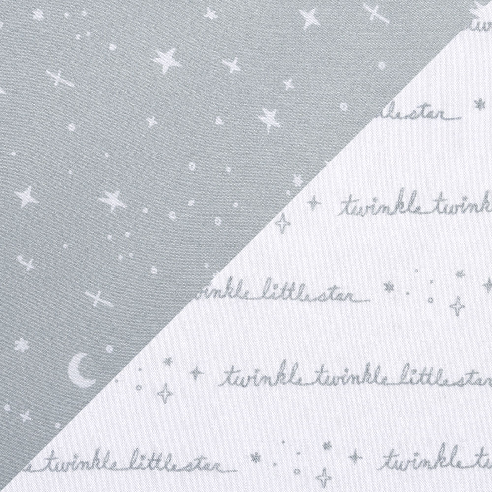 Sammy and Lou Celestial 2 Pack Microfiber Fitted Crib Sheet