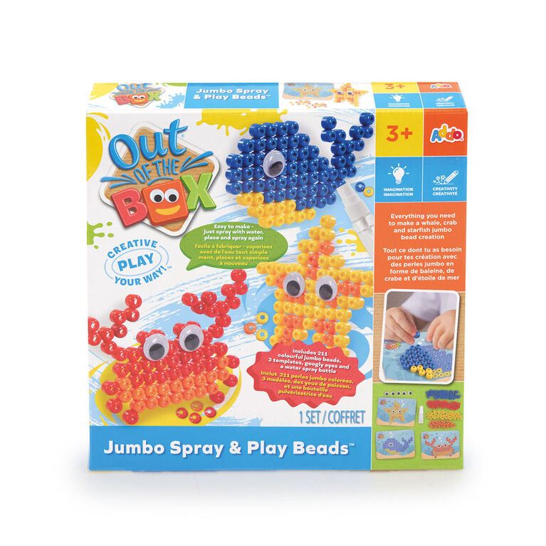 Out of the Box Jumbo Spray and Play Beads - R Exclusive