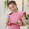 Twisty Girlz, Series 2, Ebon E. Transforming Doll to Collectible Bracelet with Mystery Twisty Petz
