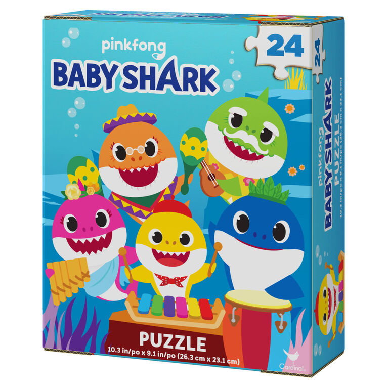 Baby Shark 24-Piece Jigsaw Puzzle