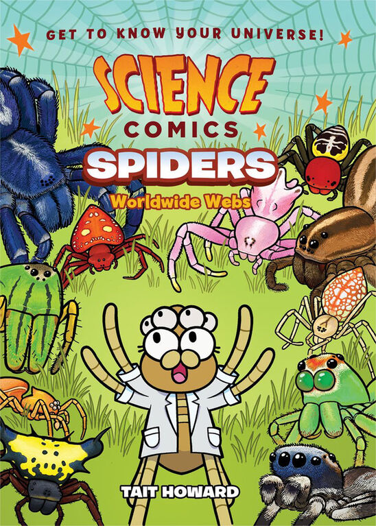 Science Comics: Spiders - English Edition