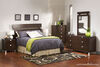 Spark 6-Drawer Double Dresser- Chocolate