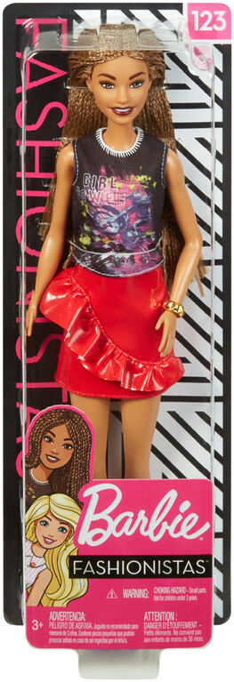 Barbie Fashionistas Doll #123 - Braided Hair