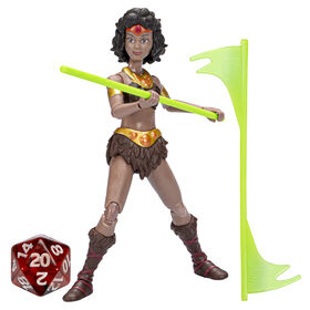 Dungeons & Dragons Cartoon Classics 6-Inch-Scale Diana the Acrobat Action Figure, DandD 80s Cartoon, Includes d8 from Exclusive DandD Dice Set