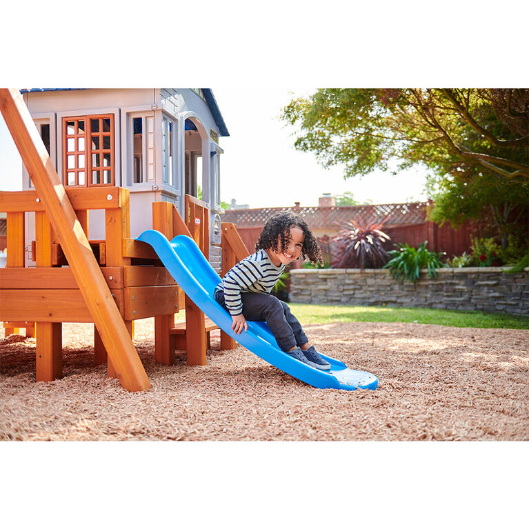 Real Wood Adventures Chipmunk Cottage Backyard Playset for Kids by Little Tikes