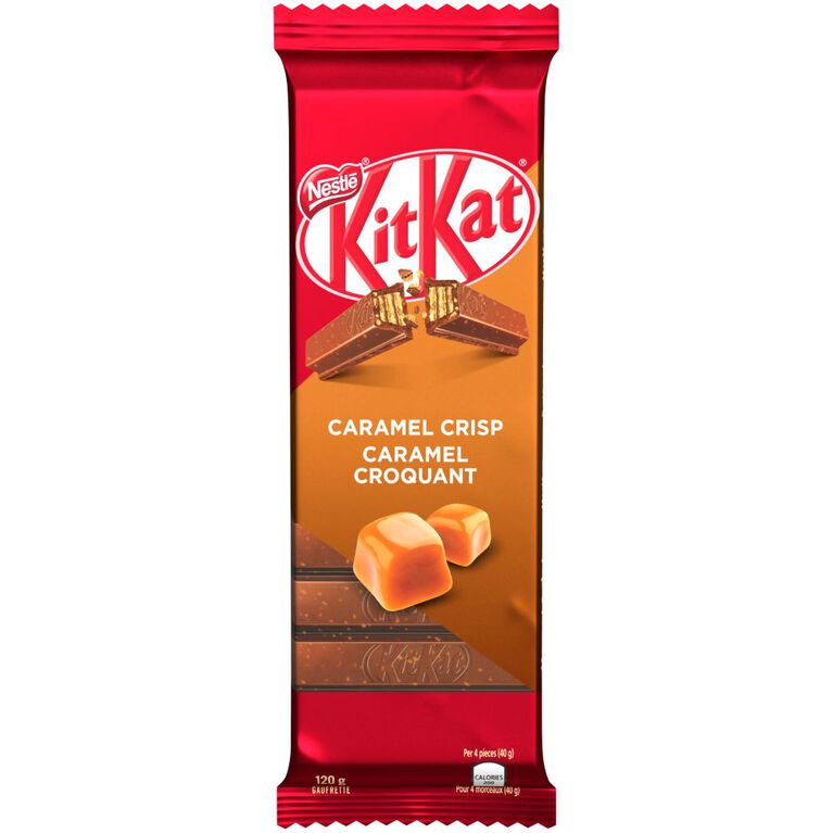 Kitkat Caramel Croquant, Tablette, 120 G