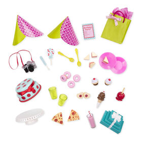 R.S.B.Me Party Planning Set, Our Generation, Ensemble de fête d'anniversaire pour poupées de 18 po