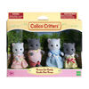 Calico Critters Persian Cat Family, Set of 4 Collectible Doll Figures