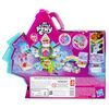 My Little Pony Mini Monde Magique Mini maison de cristal, coffret créatif avec 5 figurines de collection