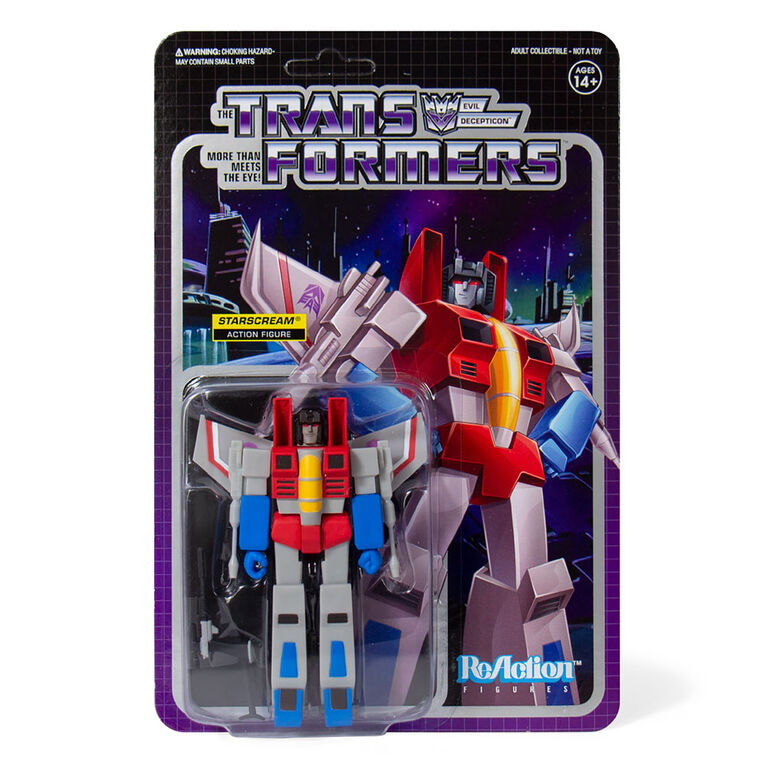 Transformers ReAction Figure - Starscream