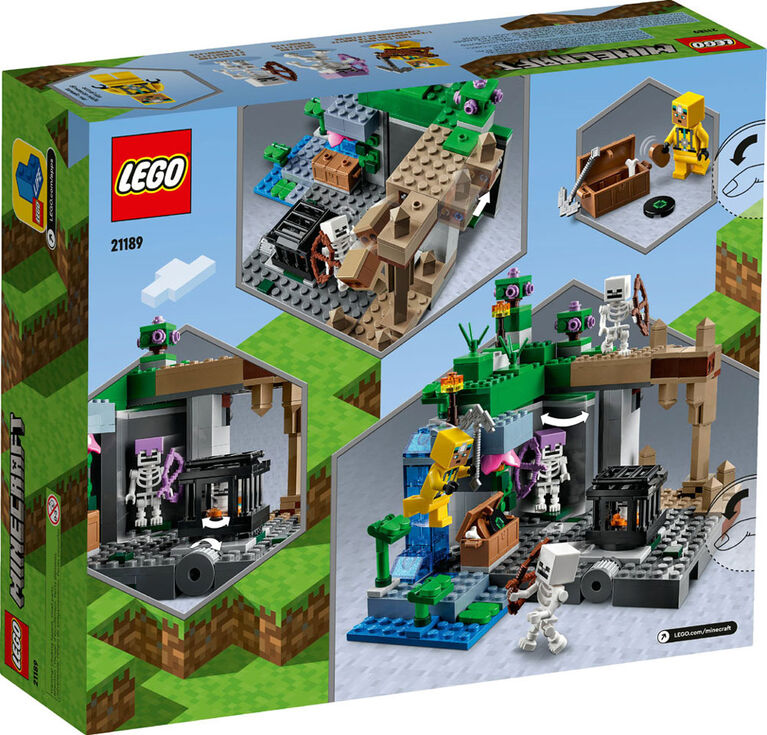 LEGO Minecraft Le donjon du squelette 21189 Ensemble de construction (364 pièces)